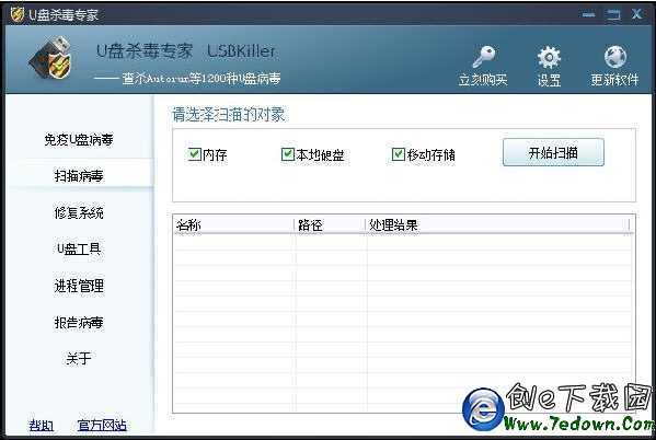 U盘杀毒专家(U盘病毒专杀工具) 专业版 3.21 中文绿色版