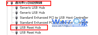 右键任意一个“USB Root Hub”选择“卸载”