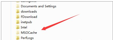 如何清理msocache文件夹